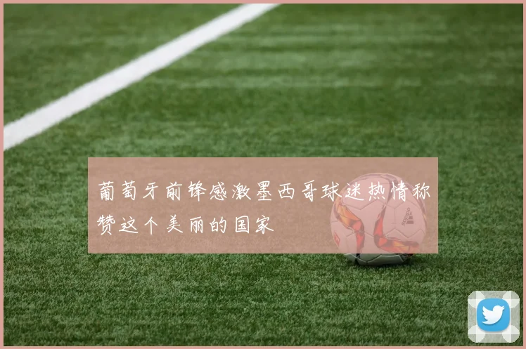 葡萄牙前锋感激墨西哥球迷热情称赞这个美丽的国家